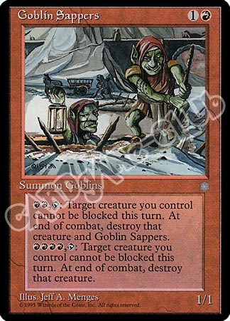 Goblin Sappers comune (EN) -NEAR MINT-