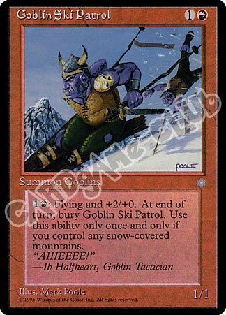 Goblin Ski Patrol comune (EN) -NEAR MINT-