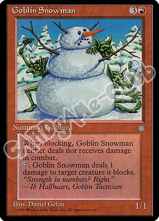Goblin Snowman non comune (EN) -NEAR MINT-