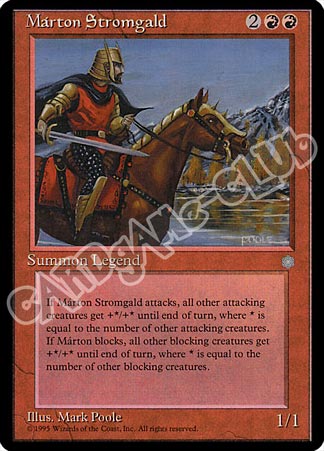 Marton Stromgald rara (EN) -NEAR MINT-