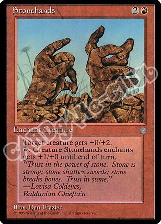 Stonehands comune (EN) -NEAR MINT-