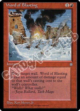 Word of Blasting non comune (EN) -NEAR MINT-