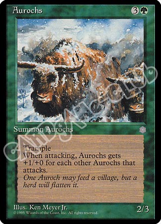 Aurochs comune (EN) -NEAR MINT-