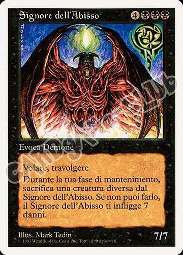 Signore dell'Abisso rara (IT) -NEAR MINT-