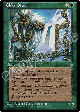 Elder Druid rara (EN) -NEAR MINT-