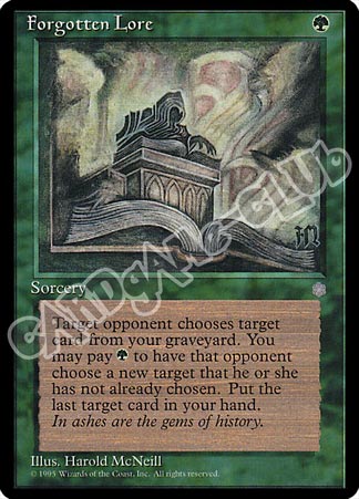 Forgotten Lore non comune (EN) -NEAR MINT-