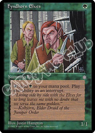 Fyndhorn Elves comune (EN) -NEAR MINT-