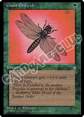 Giant Growth comune (EN) -NEAR MINT-