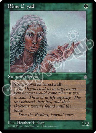 Rime Dryad comune (EN) -NEAR MINT-