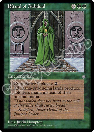 Ritual of Subdual rara (EN) -NEAR MINT-