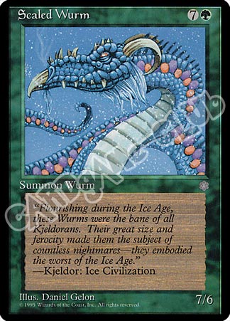 Scaled Wurm comune (EN) -NEAR MINT-