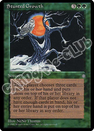 Stunted Growth rara (EN) -NEAR MINT-