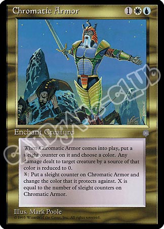 Chromatic Armor rara (EN) -NEAR MINT-