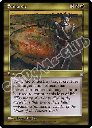 Fumarole non comune (EN) -NEAR MINT-