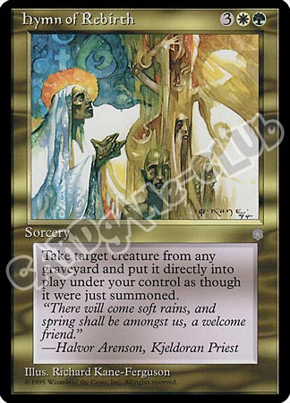 Hymn of Rebirth non comune (EN) -NEAR MINT-