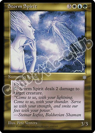Storm Spirit rara (EN) -NEAR MINT-