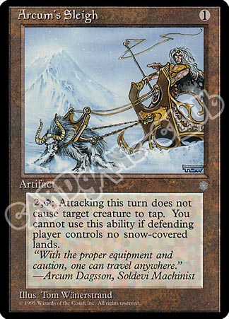 Arcum's Sleigh non comune (EN) -NEAR MINT-