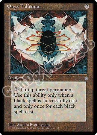 Onyx Talisman non comune (EN) -NEAR MINT-