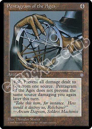 Pentagram of the Ages rara (EN) -NEAR MINT-