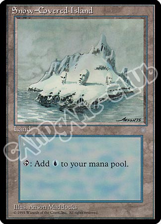 Snow-Covered Island comune (EN) -NEAR MINT-