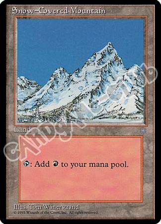 Snow-Covered Mountain comune (EN) -NEAR MINT-