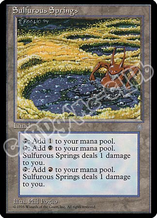 Sulfurous Springs rara (EN) -NEAR MINT-