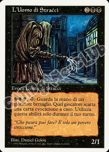 L'Uomo di Stracci rara (IT) -NEAR MINT-