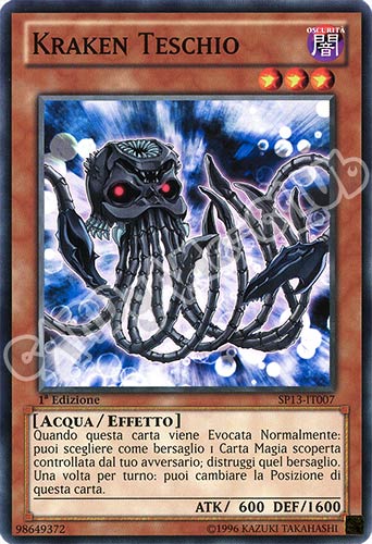 SP13-IT007 Kraken Teschio comune 1a edizione (IT) -NEAR MINT-