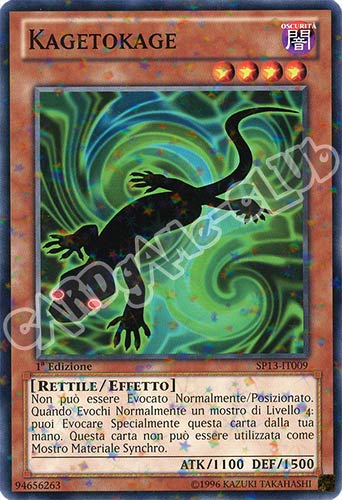 SP13-IT009 Kagetokage comune starfoil 1a edizione (IT) -PLAYED-