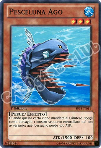 SP13-IT011 Pesceluna Ago comune 1a edizione (IT) -NEAR MINT-