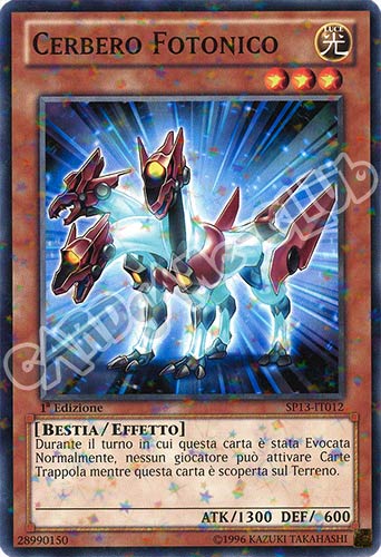 SP13-IT012 Cerbero Fotonico comune starfoil 1a edizione (IT) -NEAR MINT-