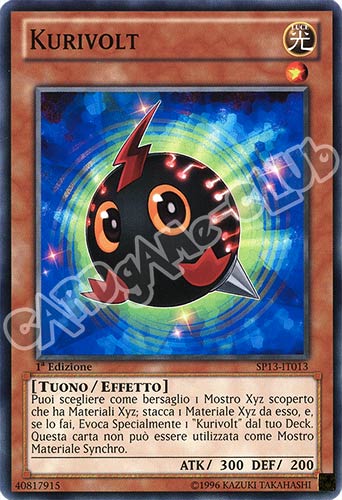 SP13-IT013 Kurivolt comune 1a edizione (IT) -NEAR MINT-