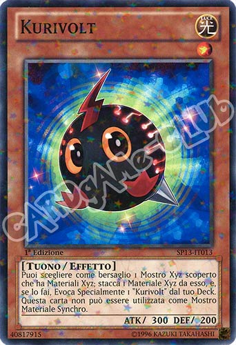 SP13-IT013 Kurivolt comune starfoil 1a edizione (IT) -NEAR MINT-