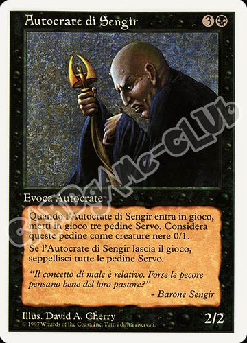 Autocrate di Sengir rara (IT) -NEAR MINT-