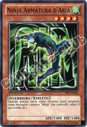 SP13-IT016 Ninja Armatura d'Aria comune 1a edizione (IT) -NEAR MINT-