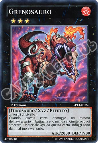 SP13-IT022 Grenosauro comune 1a edizione (IT) -NEAR MINT-