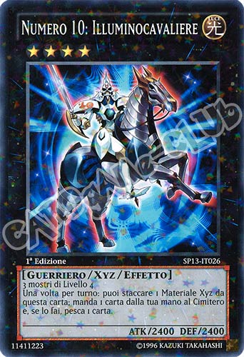 SP13-IT026 Numero 10: Illuminocavaliere comune starfoil 1a edizione (IT) -NEAR MINT-