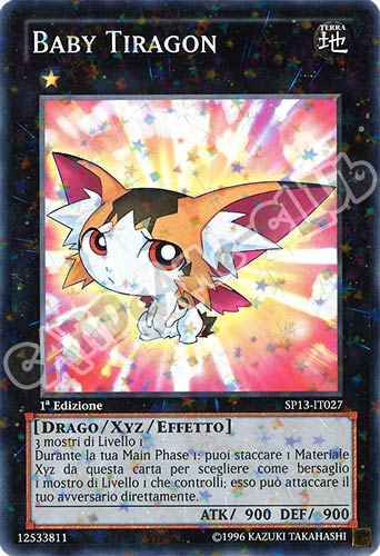 SP13-IT027 Baby Tiragon comune starfoil 1a edizione (IT) -NEAR MINT-