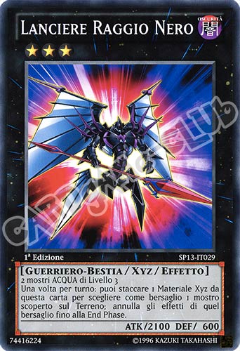 SP13-IT029 Lanciere Raggio Nero comune 1a edizione (IT) -NEAR MINT-
