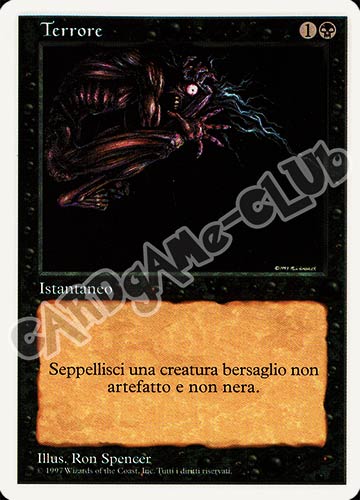 Terrore comune (IT) -NEAR MINT-