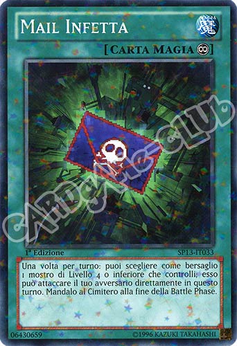SP13-IT033 Mail Infetta comune starfoil 1a edizione (IT) -NEAR MINT-