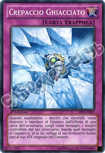 SP13-IT037 Crepaccio Ghiacciato comune 1a edizione (IT) -NEAR MINT-