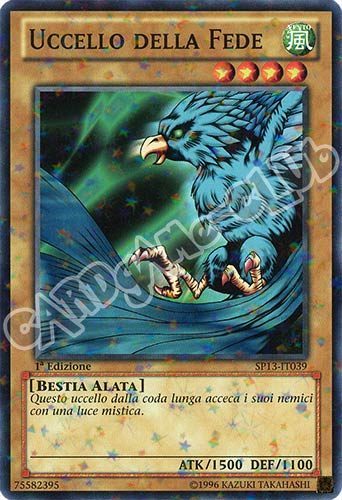 SP13-IT039 Uccello della Fede comune starfoil 1a edizione (IT) -NEAR MINT-