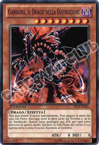 SP13-IT041 Gandora, il Drago della Distruzione comune 1a edizione (IT) -NEAR MINT-