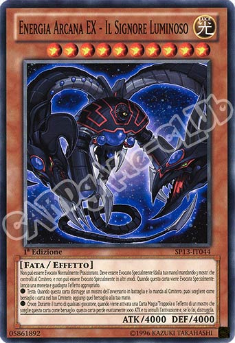 SP13-IT044 Energia Arcana EX-Il Signore Luminoso comune 1a edizione (IT) -NEAR MINT-