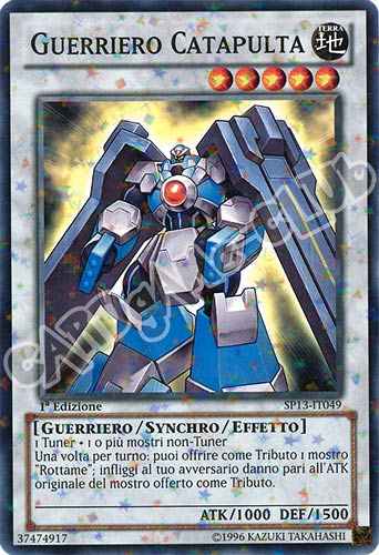 SP13-IT049 Guerriero Catapulta comune starfoil 1a edizione (IT) -NEAR MINT-