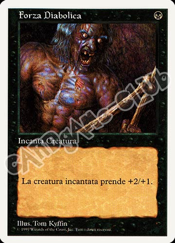 Forza Diabolica comune (IT) -NEAR MINT-