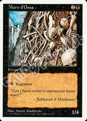 Muro d'Ossa non comune (IT) -NEAR MINT-