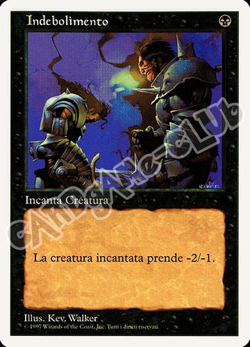 Indebolimento comune (IT) -NEAR MINT-