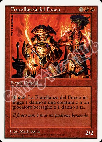 Fratellanza del Fuoco comune (IT) -NEAR MINT-